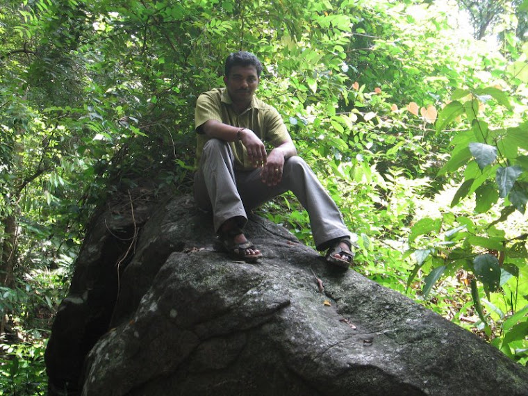 Jinesh on rock