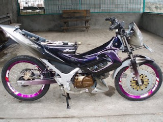 Motorcycle 170cc Honda Supra FU Modified