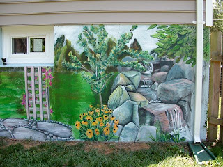 Paint Everywhere Murals: Garden Mural
