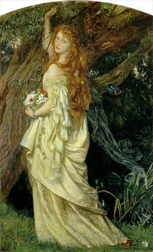 [Arthur+Hughes+-+Ophelia+and+He+will+not+come+again-1863-64.jpg]