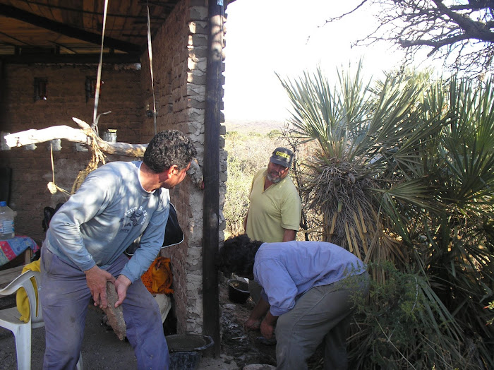 Trabajando en la Cocina