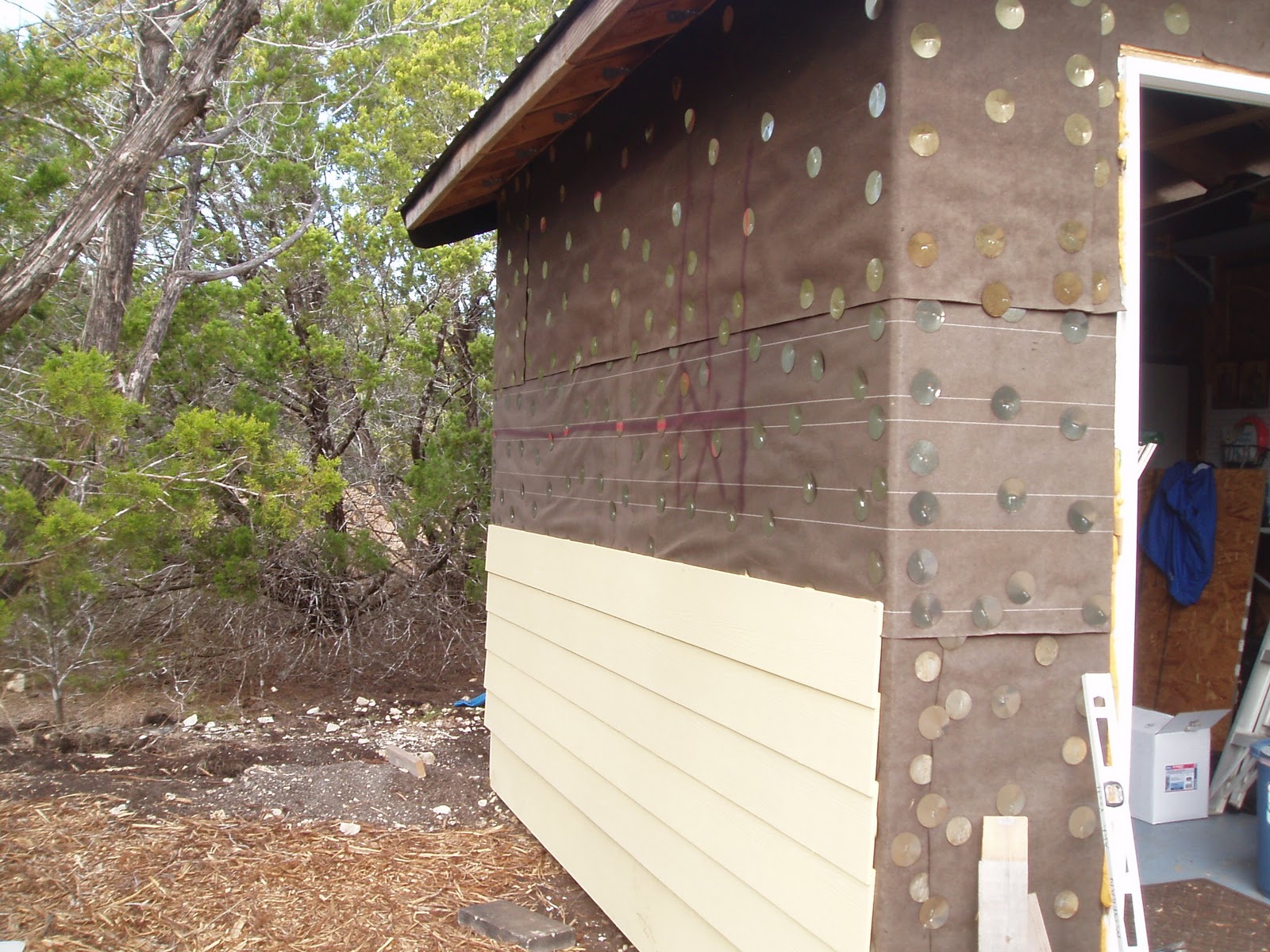 Homestead One side w/ siding w/ a jig