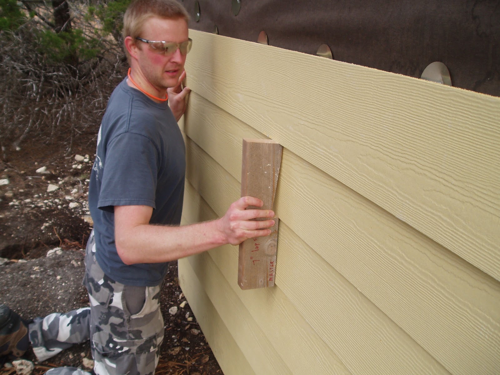 Homestead One side w/ siding w/ a jig