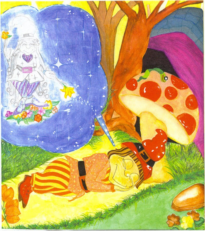 Ilustração interna  do livro"Sonho" livro infantil