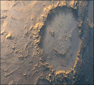 Happy Face on Mars