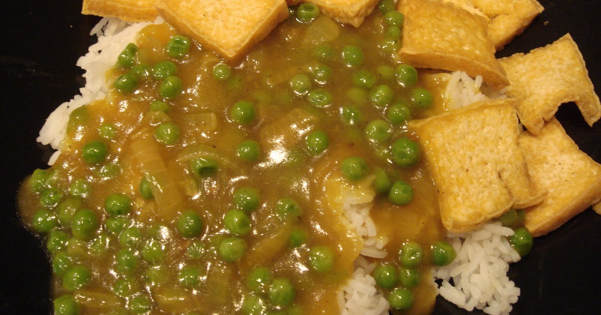 VIVAGYPSY ROCKS!!! Tofu and Pea Curry (Japanese Style)