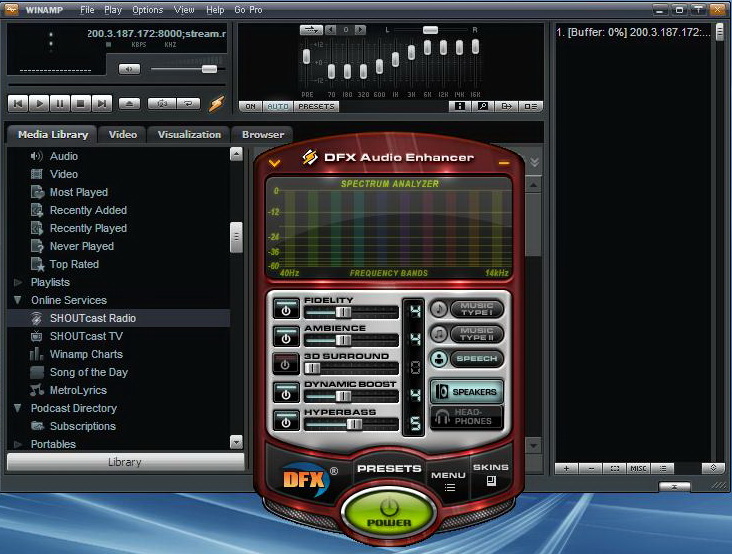 Winamp pro 5.35.1305 dfx audio enhancer 8.350 ertili