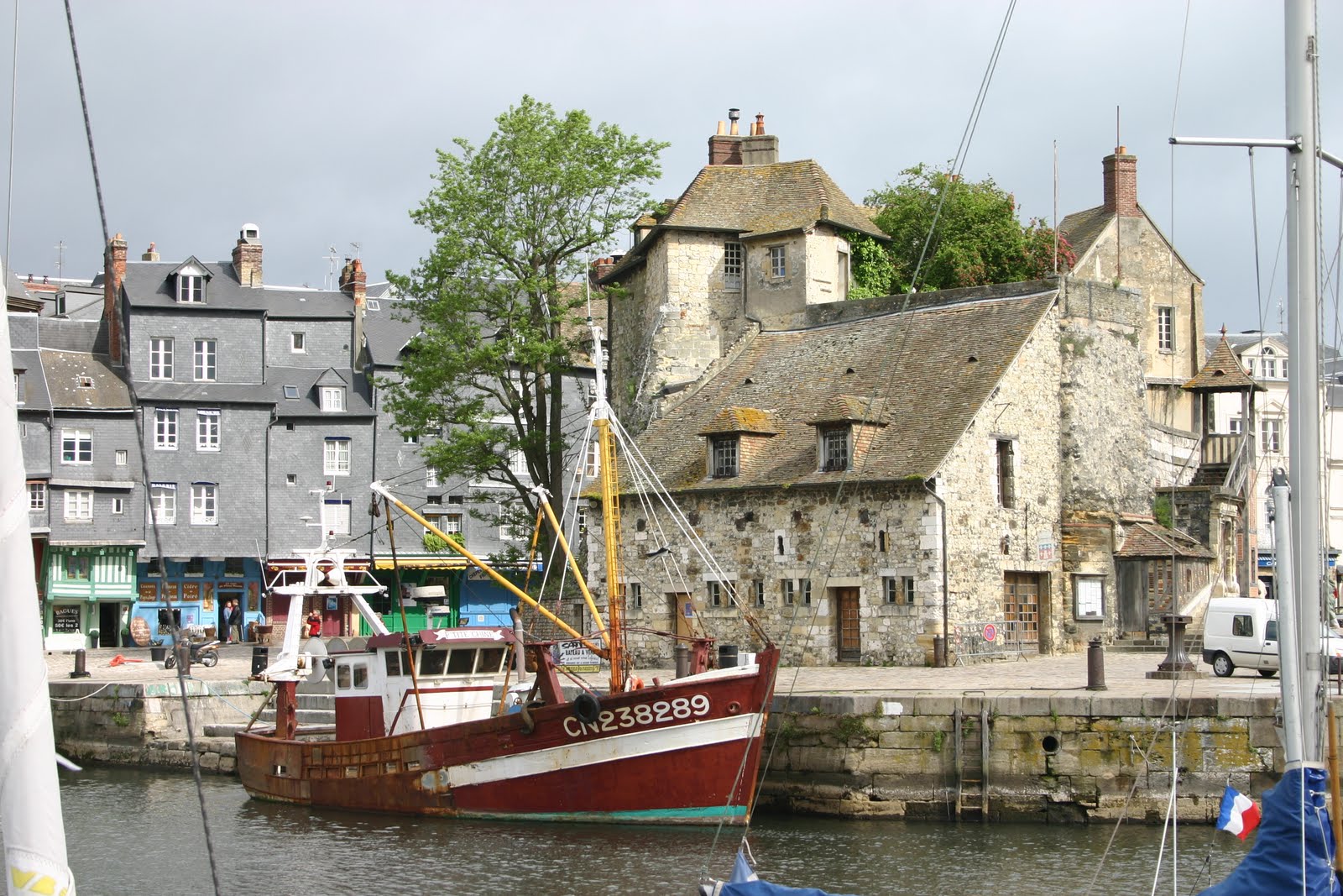 Robert's memories... A day in Honfleur, France