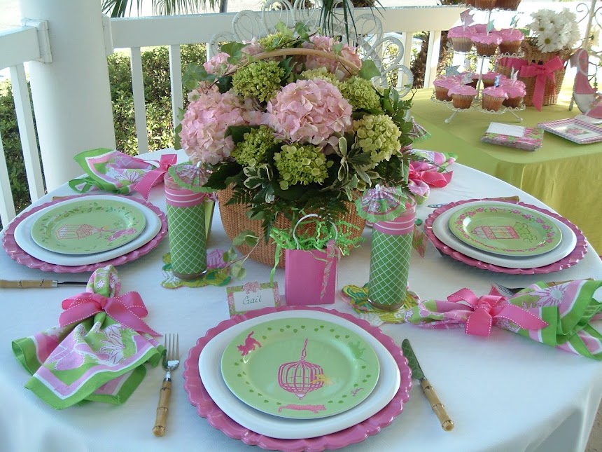 Lillyfied Luncheon Tablescapeon the front porch at The Roost Lillyfied Luncheon Tablescapeon the front porch at The Roost