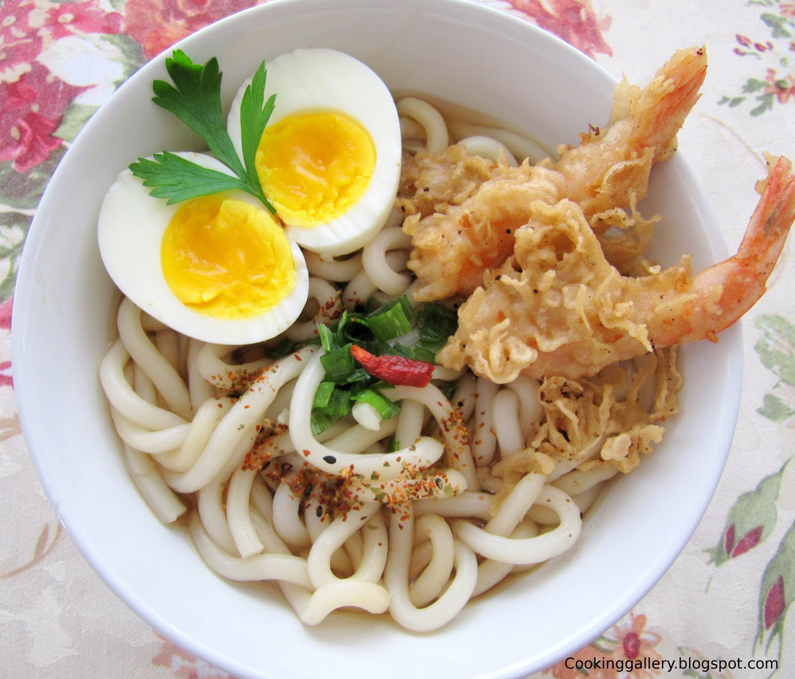 Prawn Tempura Udon Noodle Soup Cooking Gallery