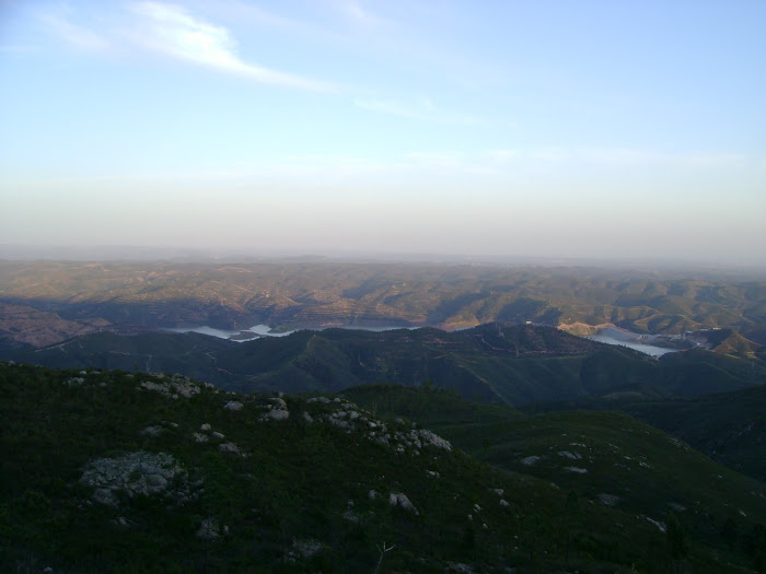 BARRAGEM DE ODELOUCA VISTA DE LONGE!