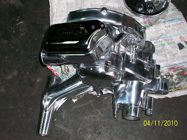 vespa px150 engine crome