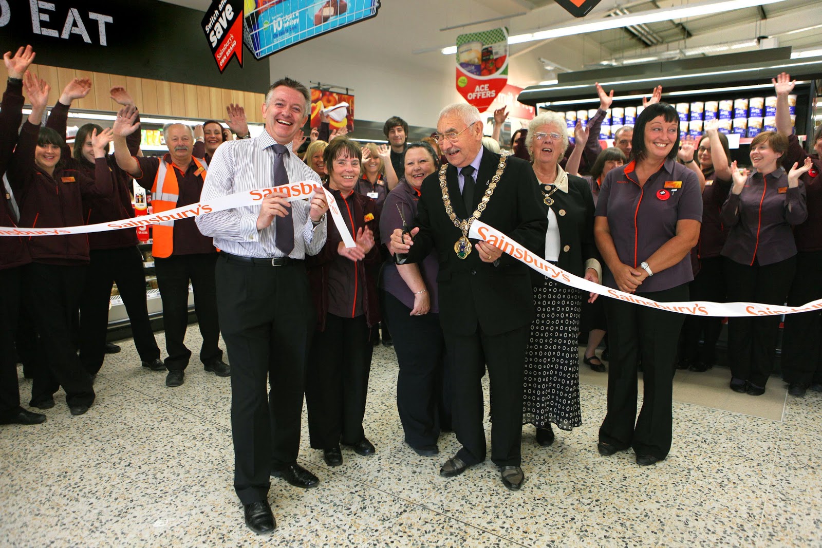 Saltburn by the Sea: Sainsbury's New Store Opens