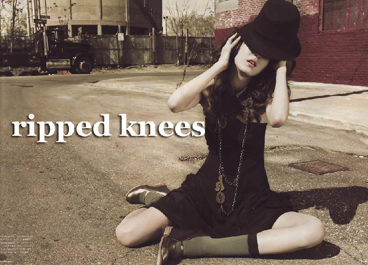 RIPPED KNEES