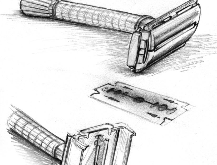 Sketch of the Day EDM 189 Draw a shaver or razor