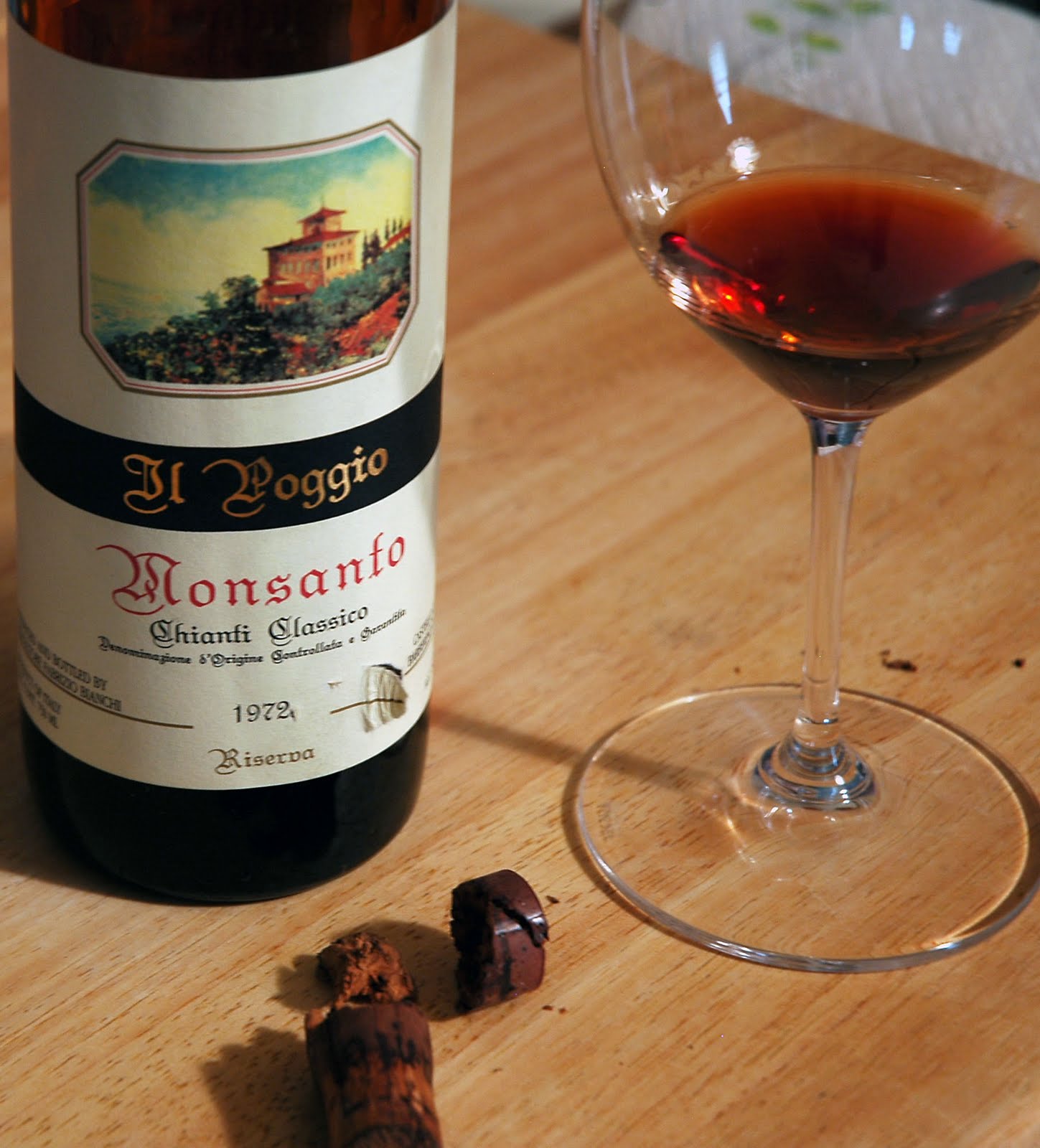 The V.I.P. Table Vintage Chianti Tasting at Tolani