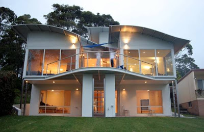 Arquitectura de Casas: Techos curvos, ondulados y sensuales