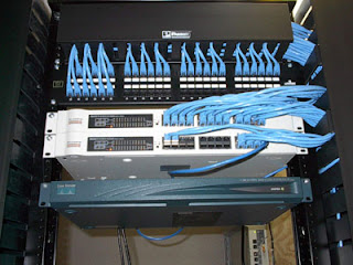 switch patch panel cable management