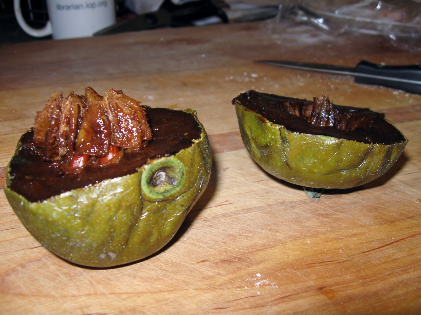 Черная сапота вкус