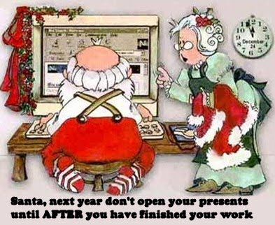 funny santa claus