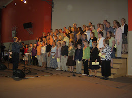 Singing at Elim Church