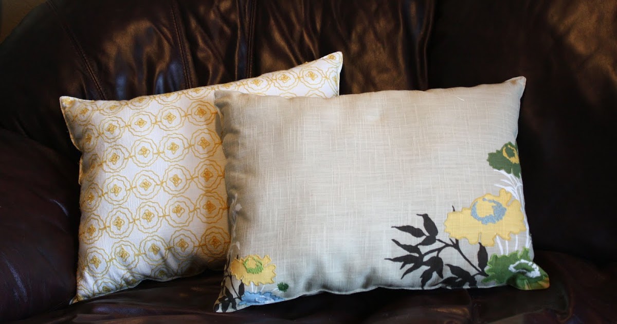 Placemat Pillows in 15 Minutes Restorative Living