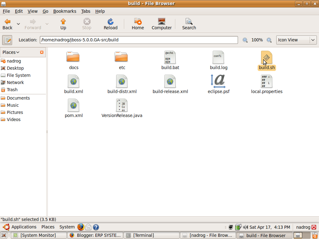 Ubuntu with JBOSS 5.0.0 GA