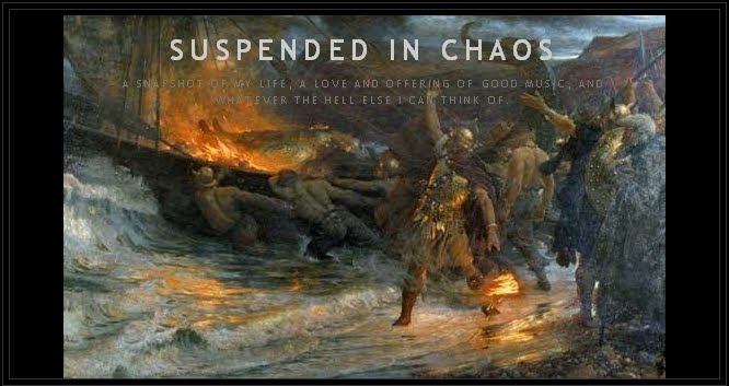 SUSPENDED IN CHAOS