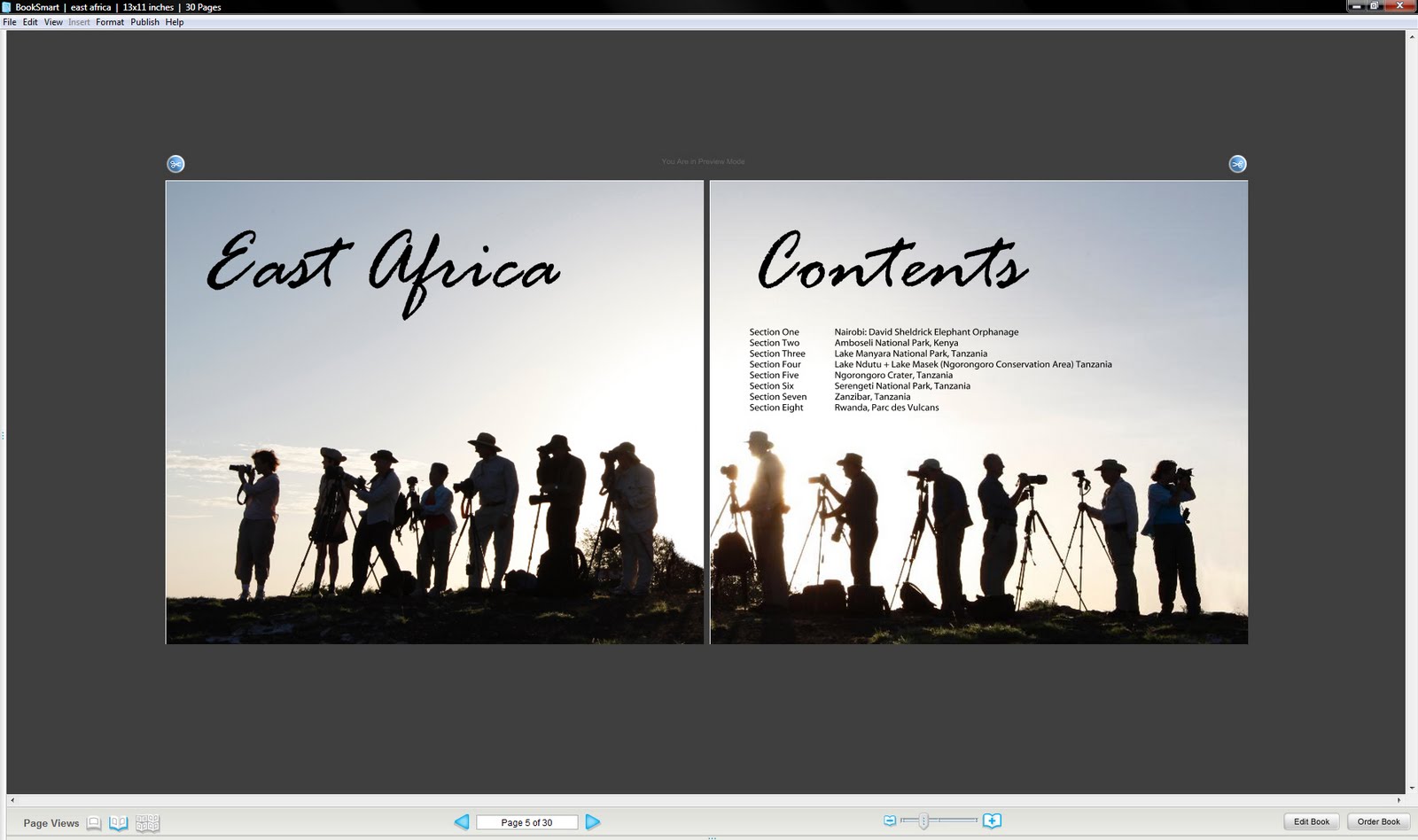 The F8 Group Photo Techniques And Works Creating A Coffee Another Design Tip Is To Use The Same Picture Twice As In Contents Page Above Drag From My Photos Palette At Left Of Booksmart