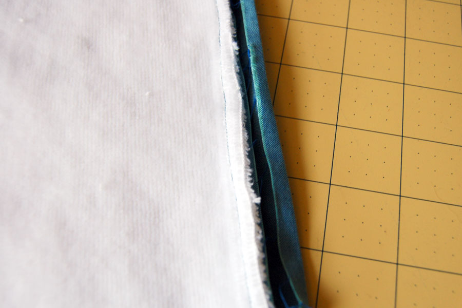 Sew to Speak How To Attach Bias Tape (with mitered corners)