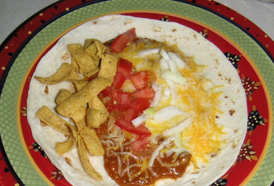 Odd But Tasty Chili Cheese Wrap with Fritos Recipe