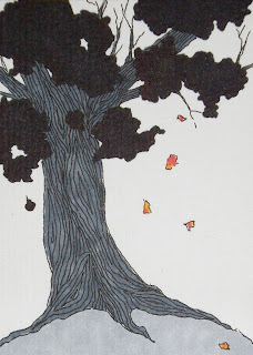 ink and marker drawing of a tree ink and marker drawing of a tree