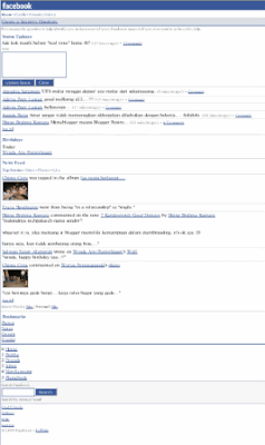 Tampilan m.facebook.com di PC