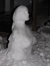 My snow woman