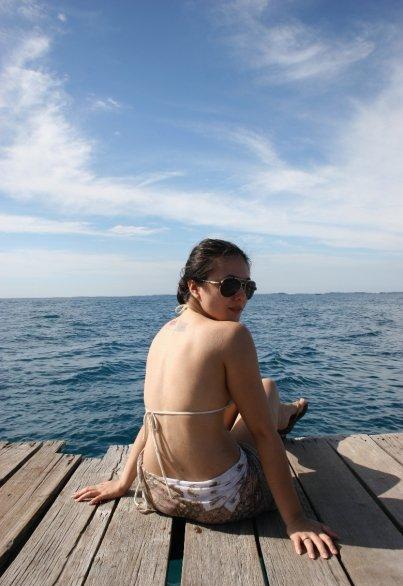 Foto Seksi Wulan Guritno Bikini 