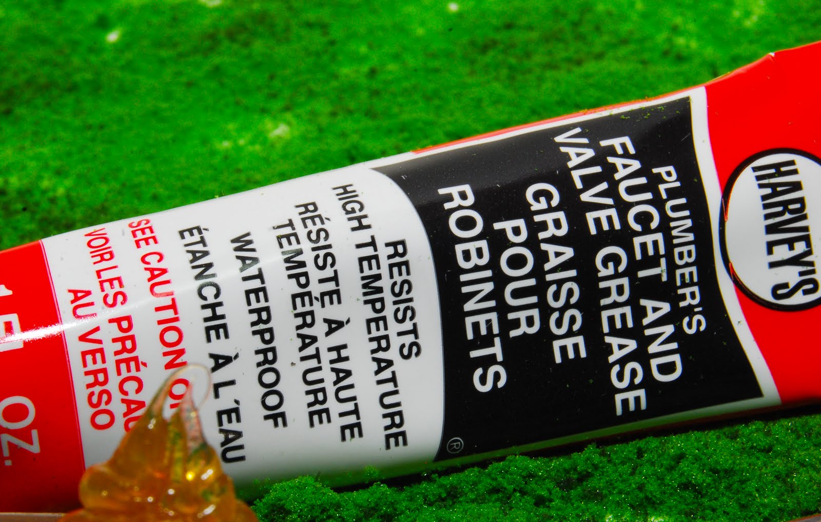 The Grease Research Institute we love grease Grease Review Harvey's brand "Plumbers Faucet