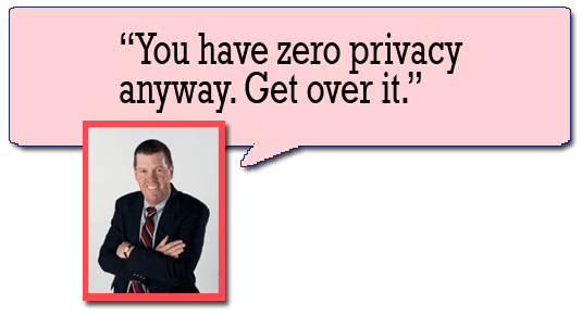 McNealy e a privacidade