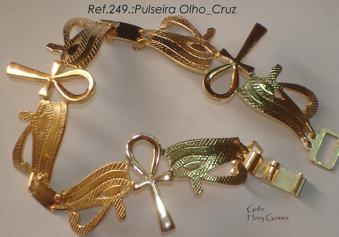 Ref.249.:Pulseira Olho de Hórus_Cruz