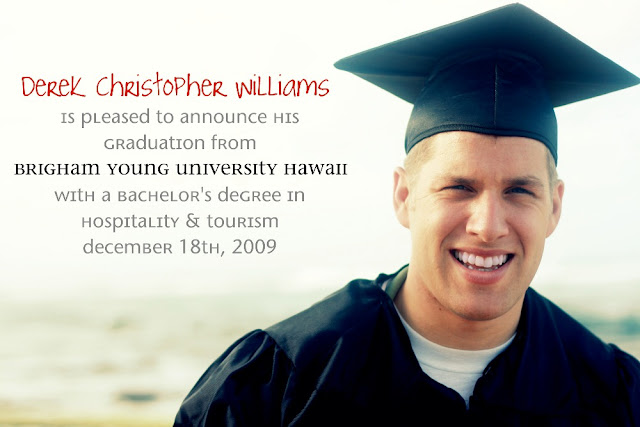 HILLMARK Design: DCW Graduation Announcement