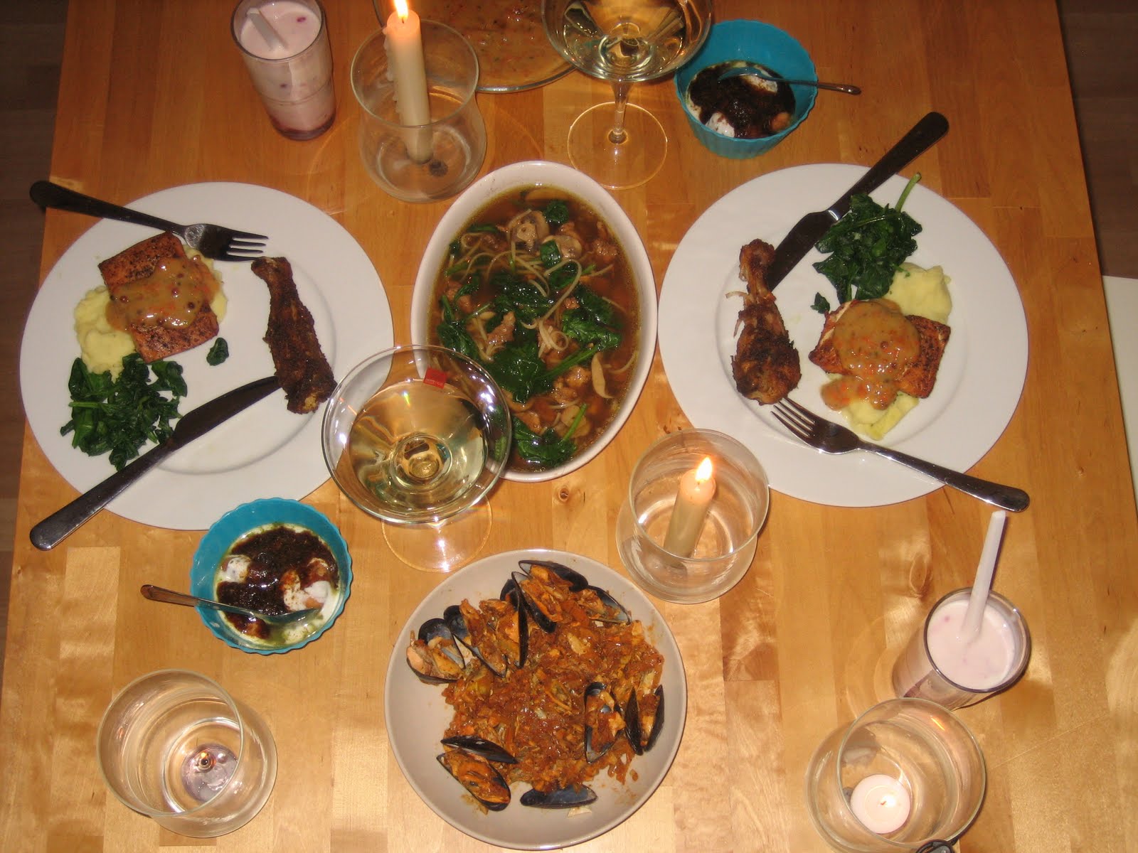 Good Food for Good People: my home-made anniversary dinner