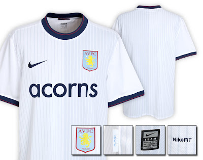 Aston Villa Away Shirt 2009/10