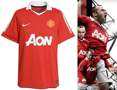 Manchester United Home Shirt 2010/11