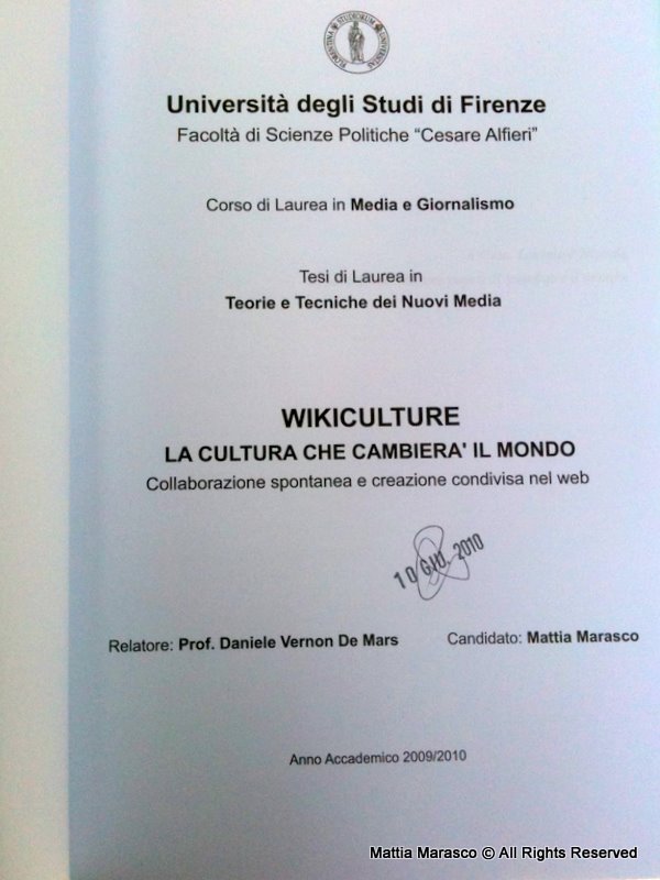 WikiCulture gennaio 2010