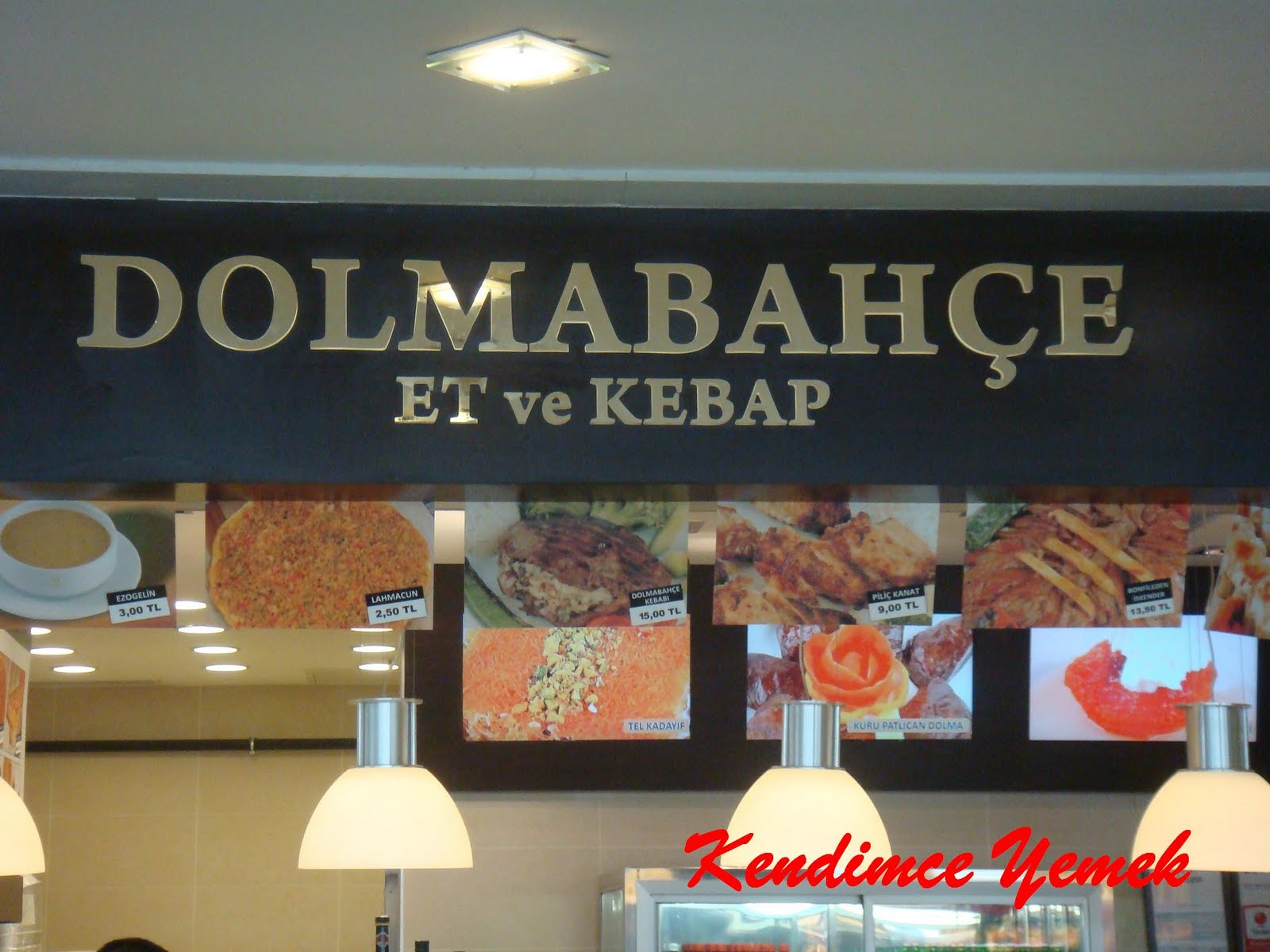 Kendimce Yemek Dolmabahçe Et ve Kebap