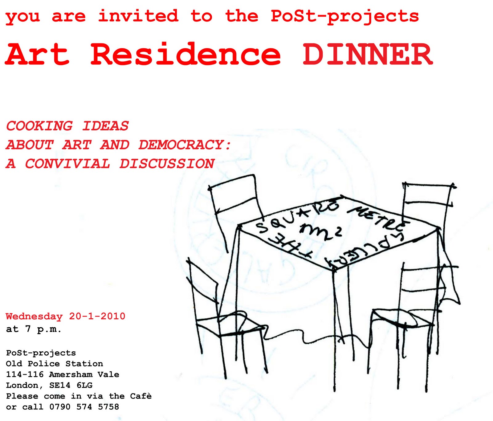 dinner invitation