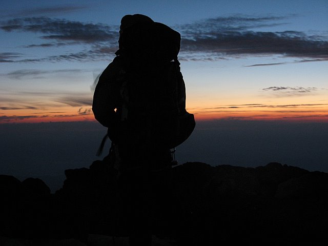 Sunrise on Rainier