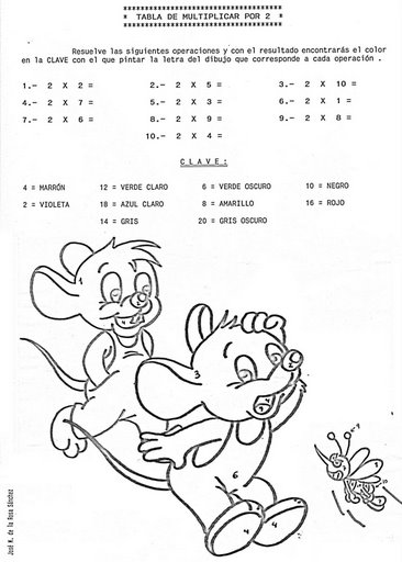 A BIT IN SPANISH, A BIT IN ENGLISH: fichas x