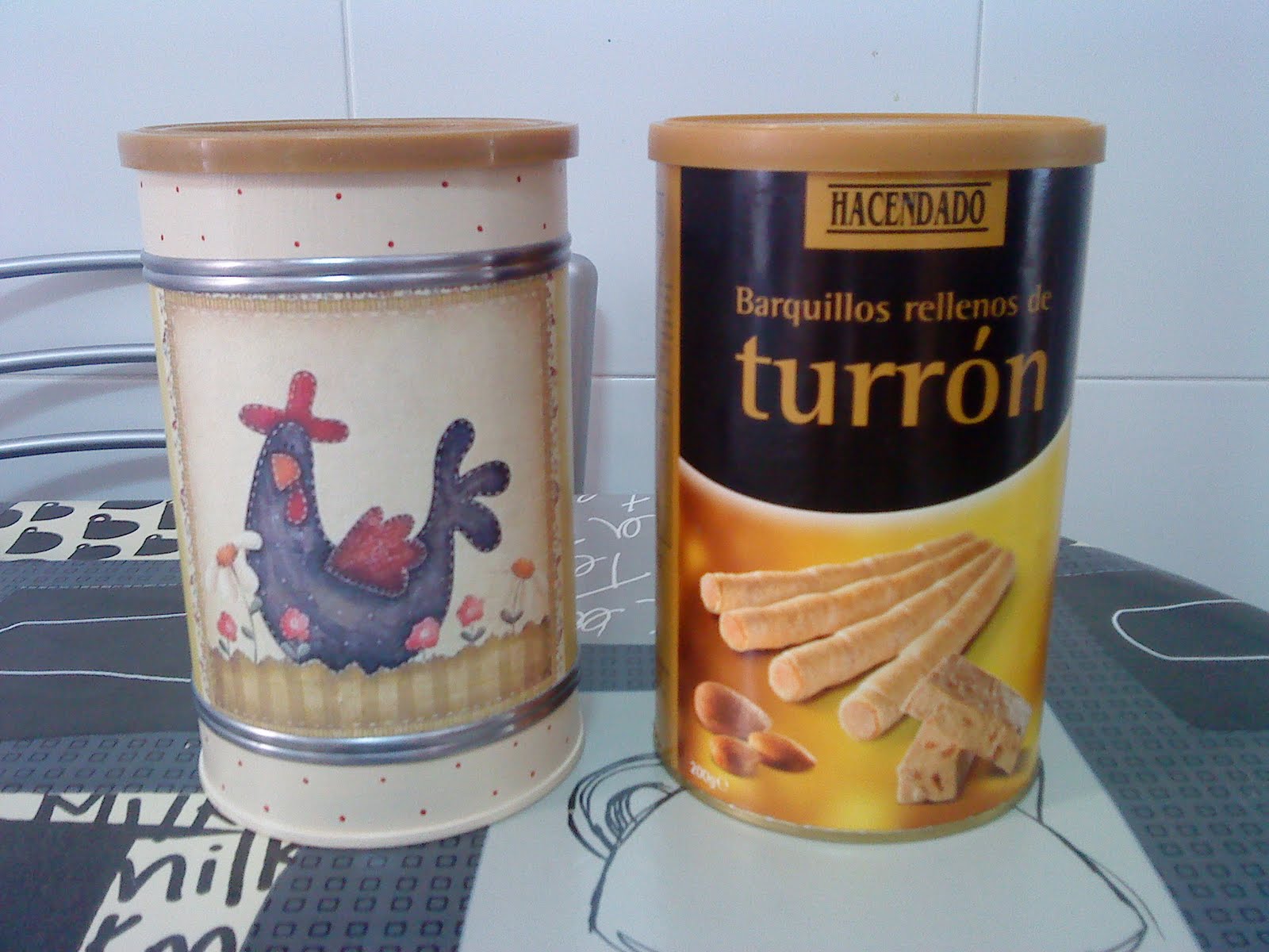 La caja de Pandora: Botes de cocina terminados