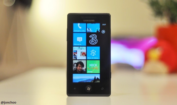Samsung Omnia Windows Phone Samsung Omnia Windows Phone
