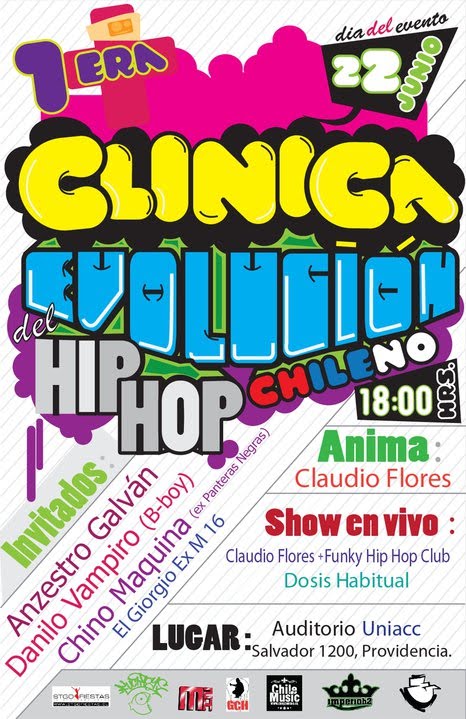 Clínica: "Evolución del Hip Hop Chileno".
